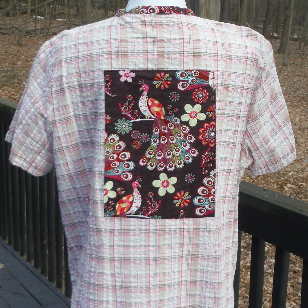 Pink Peacock Cool Summer Shirt